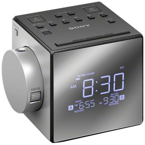 소니 Sony ICFC1PJ Alarm Clock Radio,Black