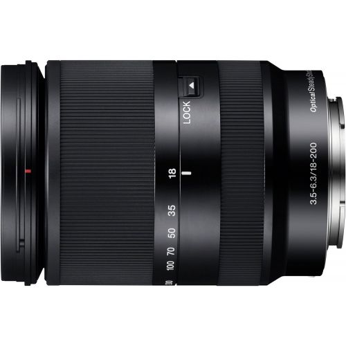 소니 Sony 18-200mm F3.5-6.3 E-Mount Lens SEL18200LE