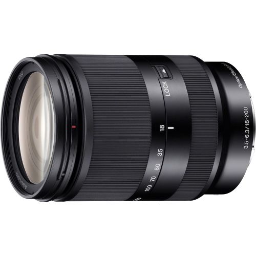 소니 Sony 18-200mm F3.5-6.3 E-Mount Lens SEL18200LE