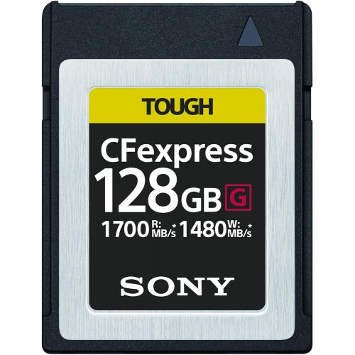 소니 Sony 128GB Tough CEB-G Series CFexpress Type B Memory Card with Koah Pro Type-C 10Gbps CFexpress Reader Bundle (2 Items)