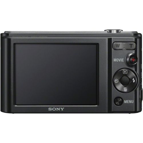 소니 Sony DSCW800/B 20.1 MP Digital Camera (Black)