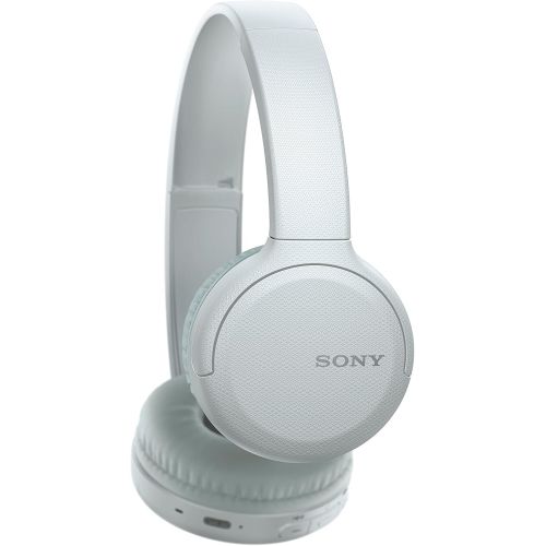 소니 Sony Wireless Headphones WH-CH510: Wireless Bluetooth On-Ear Headset with Mic for Phone-Call, White (Amazon Exclusive)