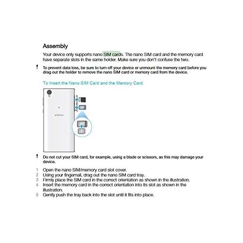 소니 Sony Xperia L1 - Unlocked Smartphone - 16GB - Black
