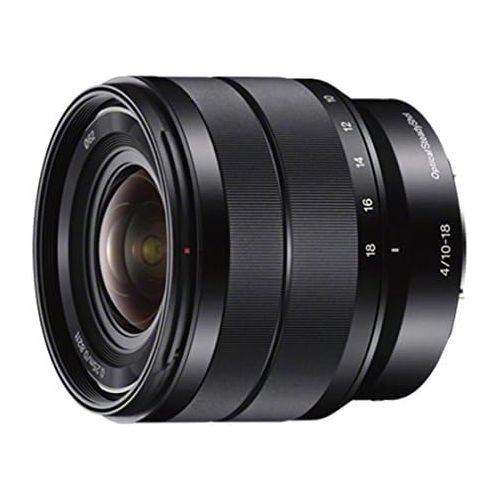 소니 Sony - E 10-18mm F4 OSS Wide-Angle Zoom Lens (SEL1018),Black