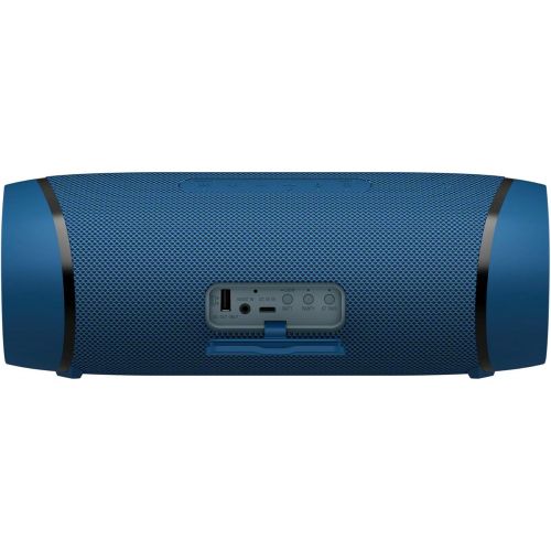 소니 Sony SRSXB43 Extra BASS Bluetooth Wireless Portable Speaker (Blue) with Knox Gear Storage and Travel Case Bundle (2 Items)