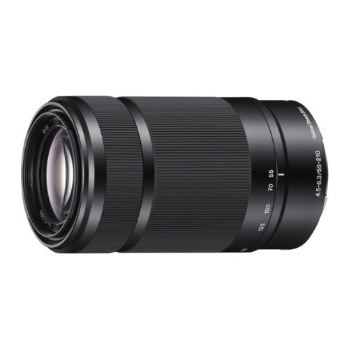 소니 Sony E 55-210mm F4.5-6.3 Lens for Sony E-Mount Cameras (Black)