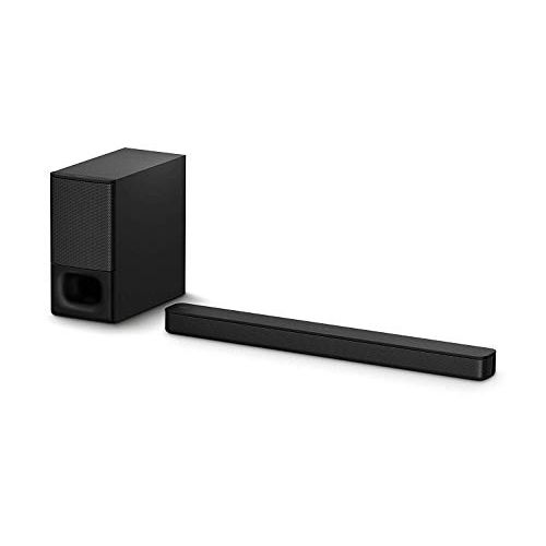 소니 Sony HT-S350 Soundbar with Wireless Subwoofer: S350 2.1ch Sound Bar and Powerful Subwoofer - Home Theater Surround Sound Speaker System for TV - Blutooth and HDMI Arc Compatible Ba