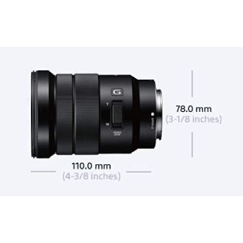 소니 Sony SELP18105G E PZ 18-105mm F4 G OSS , Black