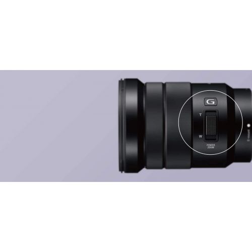 소니 Sony SELP18105G E PZ 18-105mm F4 G OSS , Black