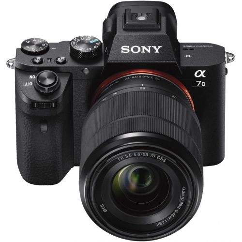 소니 Sony Alpha a7 IIK E-mount interchangeable lens mirrorless camera with full frame sensor with 28-70mm Lens