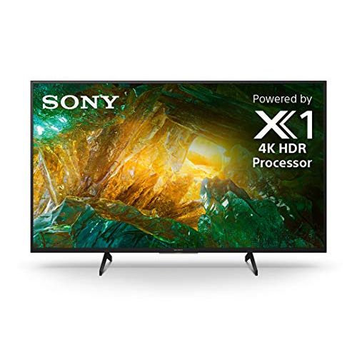 소니 Sony X800H 49-inch TV: 4K Ultra HD Smart LED TV with HDR and Alexa Compatibility - 2020 Model