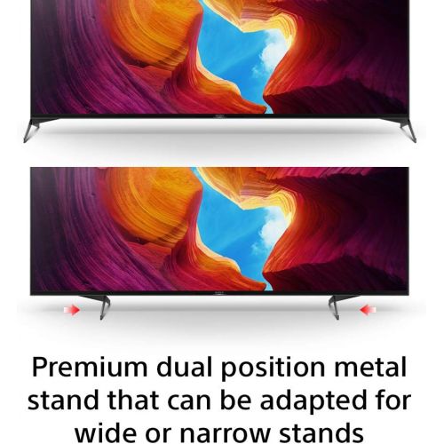 소니 Sony X950H 65-inch TV: 4K Ultra HD Smart LED TV with HDR and Alexa Compatibility - 2020 Model