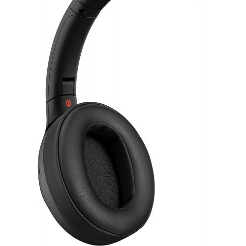 소니 Sony WHXB900N Noise Cancelling Headphones, Wireless Bluetooth Over the Ear Headset with Mic for Phone-Call and Alexa Voice Control- Black (WH-XB900N/B)