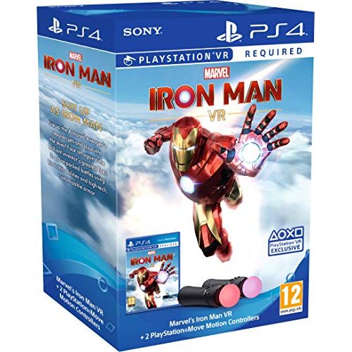 소니 Sony Marvel’s Iron Man VR  PlayStation Move Controller Bundle