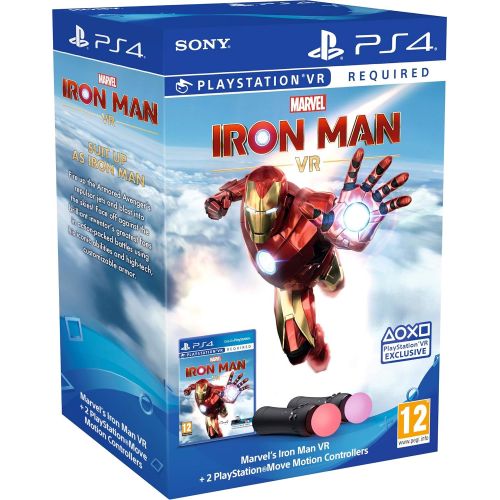 소니 Sony Marvel’s Iron Man VR  PlayStation Move Controller Bundle