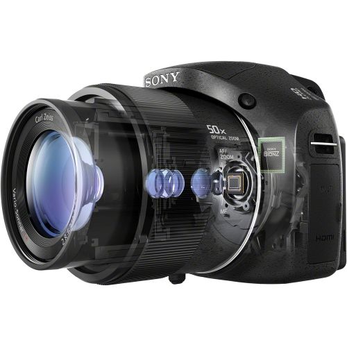 소니 Sony Cyber-shot DSC-HX300/BC 20.4 MP Digital Camera with 50x Optical Zoom and 3-Inch Xtra Fine LCD (Black)