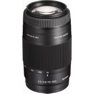 Sony 75-300mm f/4.5-5.6 Compact Super Telephoto Zoom Lens for Sony Alpha Digital SLR Camera