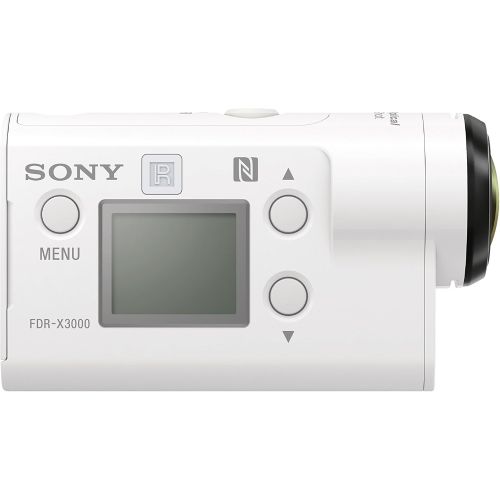 소니 Sony FDRX3000/W Underwater Camcorder 4K, White