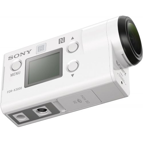 소니 Sony FDRX3000/W Underwater Camcorder 4K, White