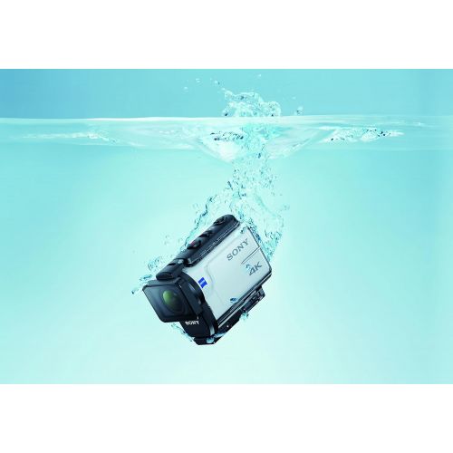 소니 Sony FDRX3000/W Underwater Camcorder 4K, White