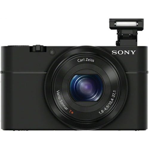 소니 Sony Cyber-Shot DSC-RX100 Digital Camera + 64GB SDXC Memory Dual Battery Kit + Accessory Bundle