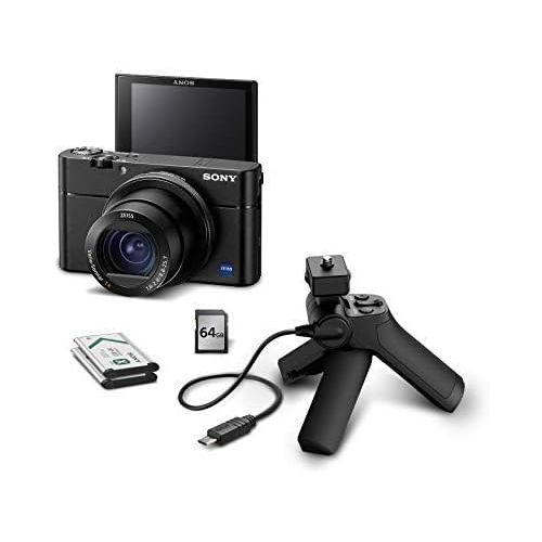 소니 Sony RX100M3 Video Creator Kit with Shooting Grip, Media Card & Extra Battery