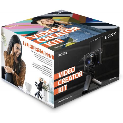 소니 Sony RX100M3 Video Creator Kit with Shooting Grip, Media Card & Extra Battery