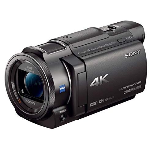 소니 Sony 4K HD Video Recording FDRAX33 Handycam Camcorder