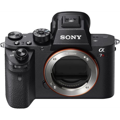 소니 Sony a7R II Full-Frame Mirrorless Interchangeable Lens Camera, Body Only (Black) (ILCE7RM2/B), Base, Base