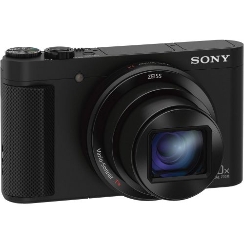 소니 Sony DSCHX80/B High Zoom Point & Shoot Camera (Black)