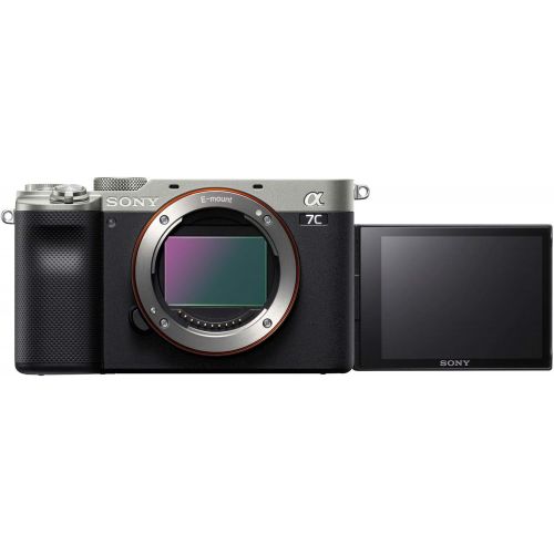 소니 Sony Alpha 7C Full-Frame Mirrorless Camera - Silver (ILCE7C/S)