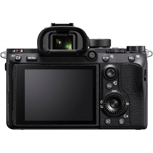 소니 Sony Alpha 7R III Mirrorless Camera with 42.4MP Full-Frame High Resolution Sensor, Camera with Front End LSI Image Processor, 4K HDR Video and 3 LCD Screen