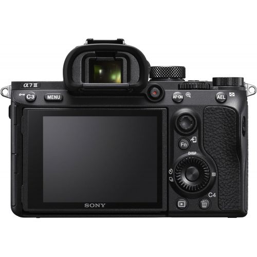 소니 Sony a7 III Full Frame Mirrorless 4K HDR Camera ILCE-7M3 Body Bundle with Sigma MC-11 Lens Mount Converter (Canon EF to E-Mount) and Deco Gear Bag Case + Photo Video Software Kit &