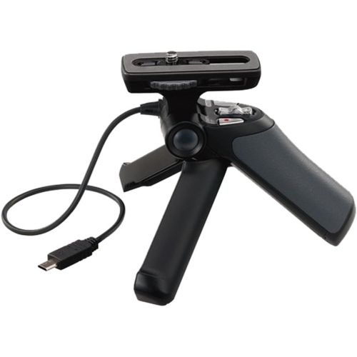 소니 [무료배송]소니 GPVPT1 캠코더 핸디캠 그립 삼각대 Sony GPVPT1 Grip and Tripod for Camcorders (Black)