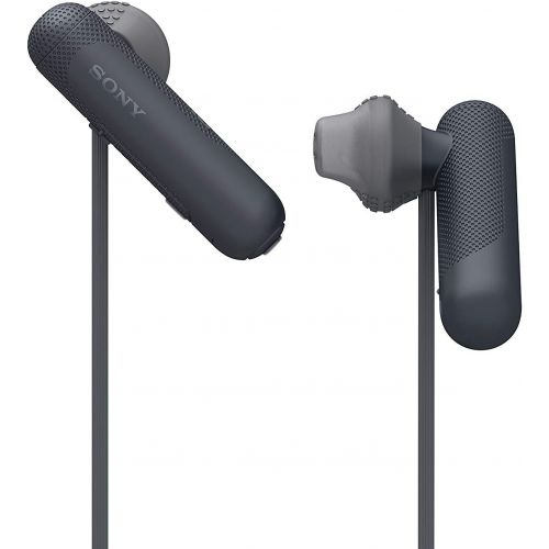소니 Sony WI-SP500 Wireless in-Ear Sports Headphones, Bluetooth Earbuds, Black (International Version)