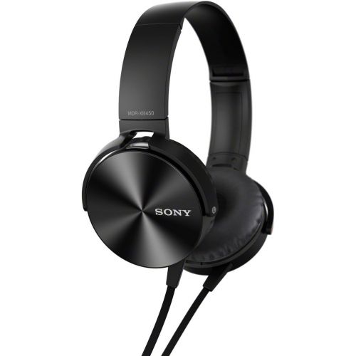 소니 Sony MDRXB450AP Extra Bass Smartphone Headset (Black)