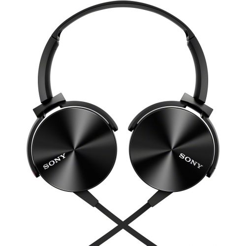 소니 Sony MDRXB450AP Extra Bass Smartphone Headset (Black)