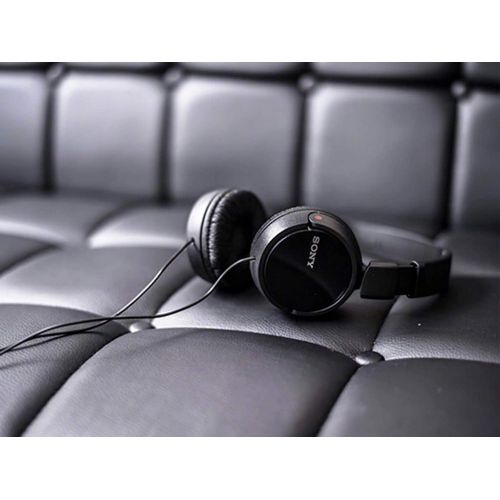 소니 Sony MDRZX110AP ZX Series Extra Bass Smartphone Headset with Mic (Black)