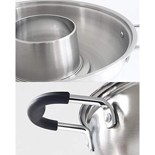 소니 [아마존베스트]Sonya Electric Shabu Shabu Hotpot with BBQ Grill SYHS-4L, Bonus 2 Strainer Ladles