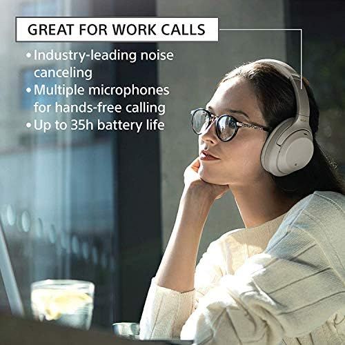 소니 [아마존베스트]Sony WH1000XM3 Noise Cancelling Headphones, Wireless Bluetooth Over the Ear Headset  Black (2018 Version)