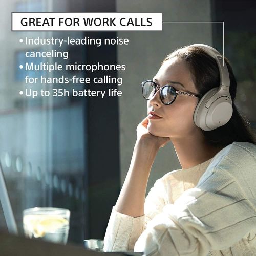 소니 [아마존베스트]Sony WH1000XM3 Noise Cancelling Headphones, Wireless Bluetooth Over the Ear Headset  Black (2018 Version)