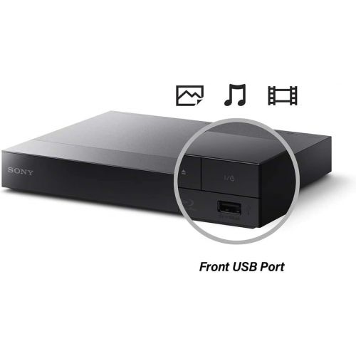 소니 [아마존베스트]Sony BDP-S3700 Blu-Ray Disc Player with Built-in Wi-Fi + Remote Control + Xtech High-Speed HDMI Cable w/Ethernet + HeroFiber Gentle Cleaning Cloth