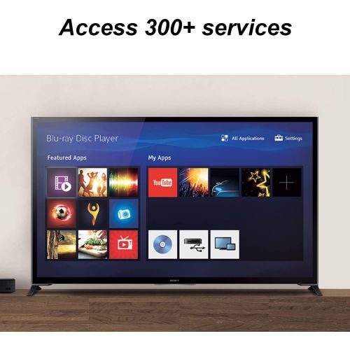 소니 [아마존베스트]Sony BDP-S3700 Blu-Ray Disc Player with Built-in Wi-Fi + Remote Control + Xtech High-Speed HDMI Cable w/Ethernet + HeroFiber Gentle Cleaning Cloth