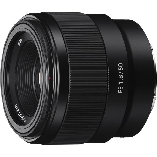 소니 [아마존베스트]Sony - FE 50mm F1.8 Standard Lens (SEL50F18F), Black