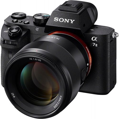 소니 [아마존베스트]Sony SEL85F18 85mm F/1.8-22 Medium-Telephoto Fixed Prime Camera Lens, Black