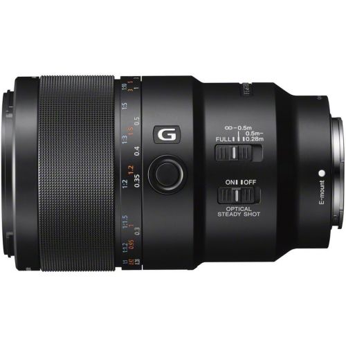 소니 [아마존베스트]Sony SEL90M28G FE 90mm f/2.8-22 Macro G OSS Standard-Prime Lens for Mirrorless Cameras,Black