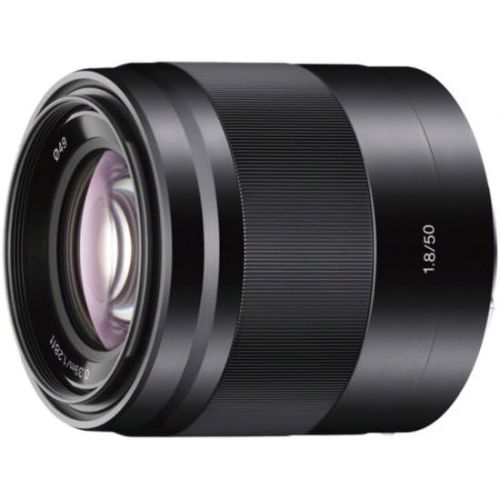 소니 [아마존베스트]Sony - E 50mm F1.8 OSS Portrait Lens (SEL50F18/B), Black