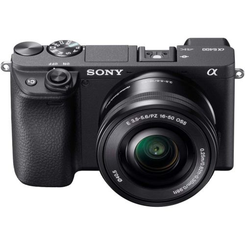 소니 [아마존베스트]Sony Alpha a6400 Mirrorless Camera: Compact APS-C Interchangeable Lens Digital Camera with Real-Time Eye Auto Focus, 4K Video, Flip Screen & 16-50mm Lens - E Mount Compatible Camer