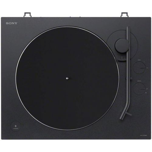 소니 Sony PS-LX310BT Belt Drive Turntable: Fully Automatic Wireless Vinyl Record Player with Bluetooth and USB Output Black