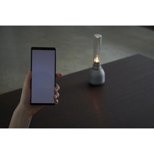 소니 Sony LSPX-S3 Glass Sound 360 Degrees All Directional Speaker with Candle-Like LED Illumination, 8 Hour Battery, and Bluetooth